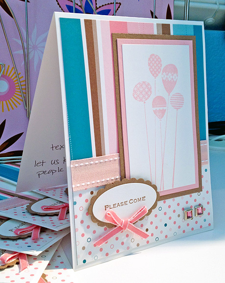 I can’t believe it, I actually made some cards